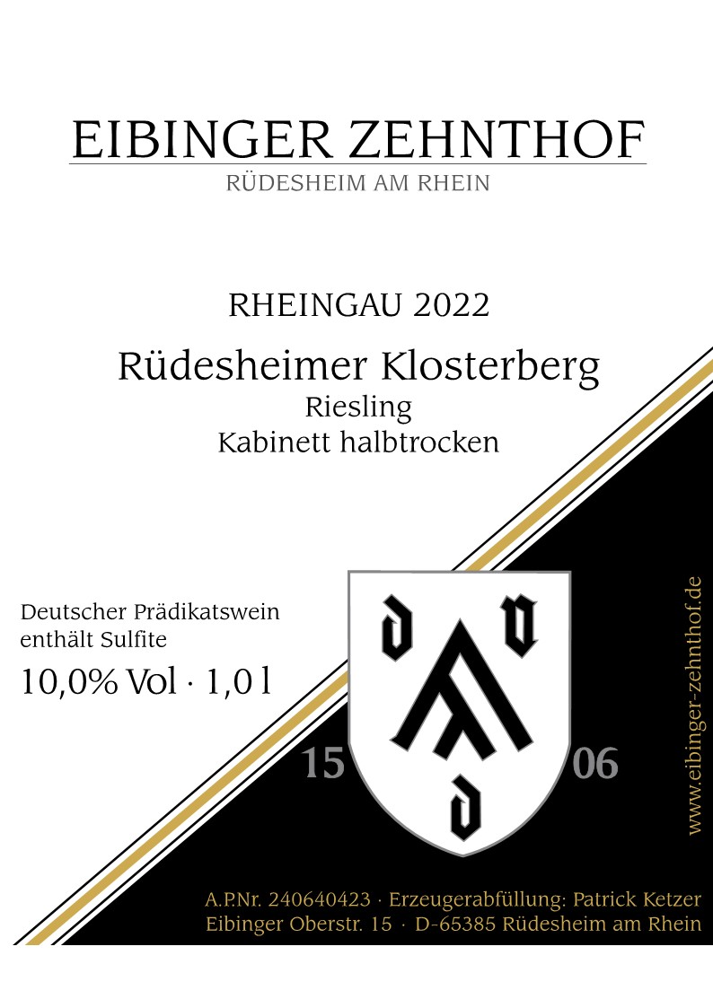  2022 Rüdesheimer Klosterberg 