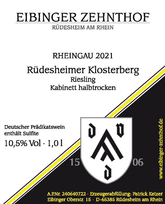  2021 Rüdesheimer Klosterberg